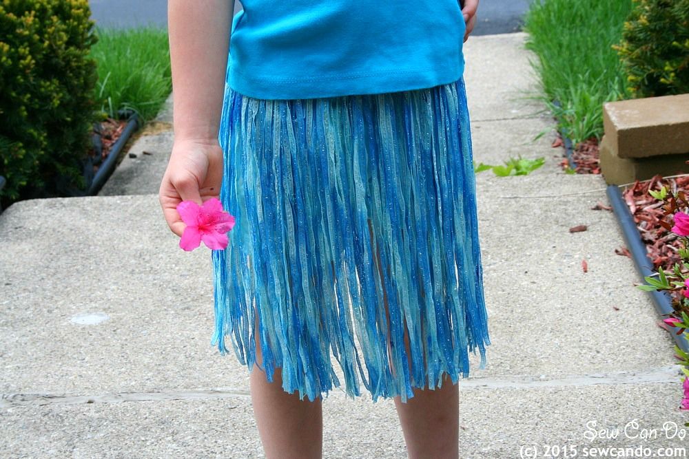 Sew Can Do Fanciful Fringe Skirt Made Easy Using My Own Fringemaker